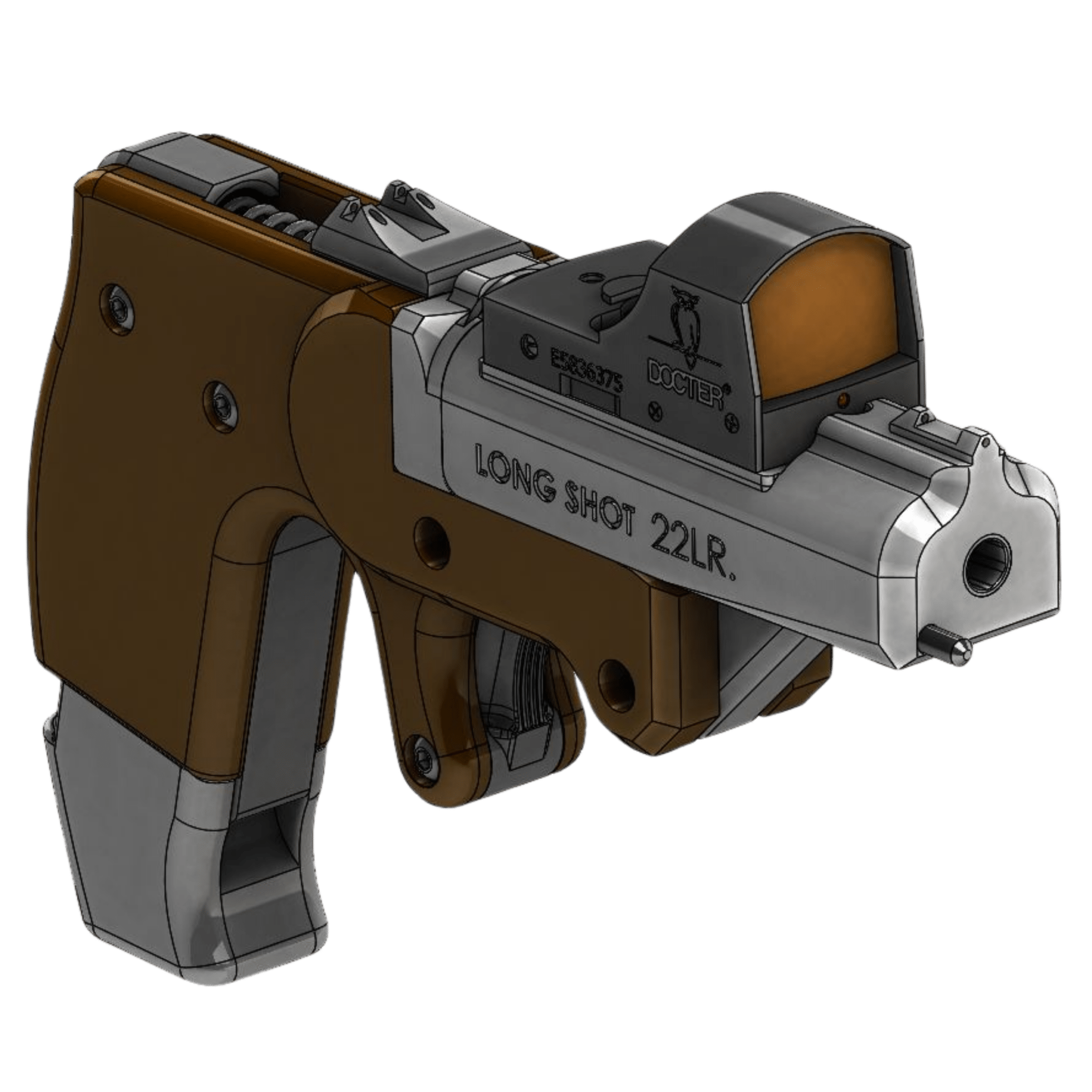 The Harlot | Print-a-22 - 3d Printable 22LR Parts Kits and Builds